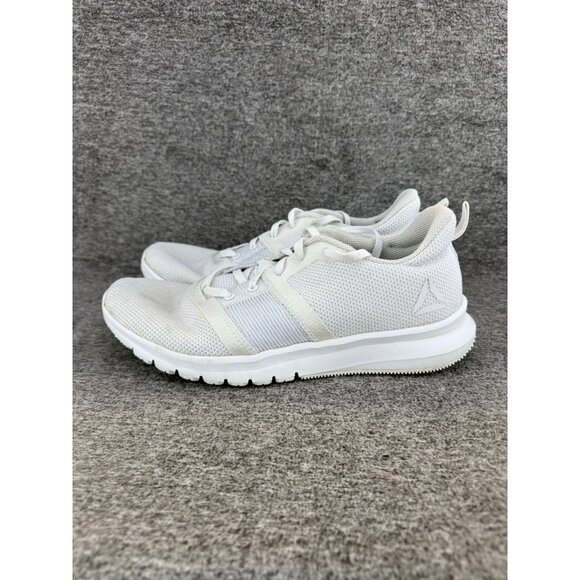 ✅REEBOK Print Lite Rush Shoes CN1089 Women’s 11 White Running Athletic Sneakers - Picture 8 of 10